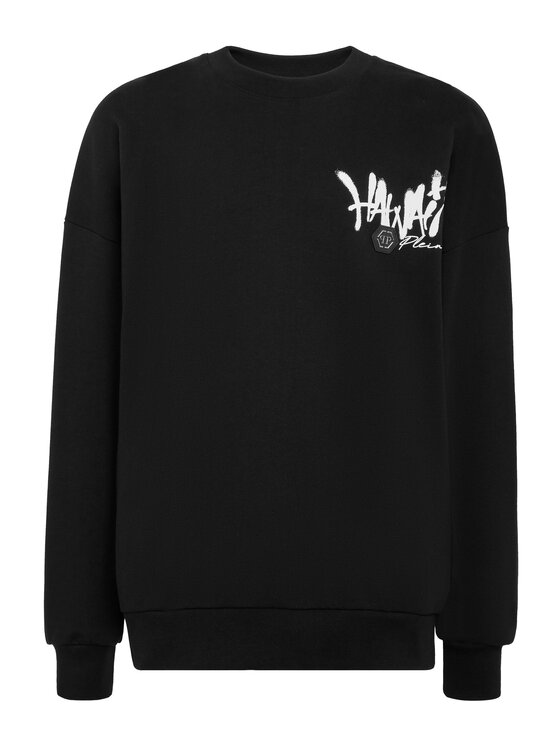 PHILIPP PLEIN PHILIPP PLEIN Bluza 947 Czarny Regular Fit