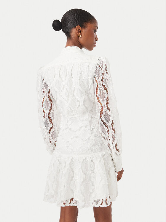 Bardot Bardot Koktejlové šaty Remy 54824DB3 Krémová Regular Fit