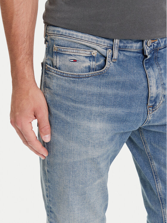Tommy Jeans Tommy Jeans Blugi Scanton DM0DM21005 Albastru Slim Fit