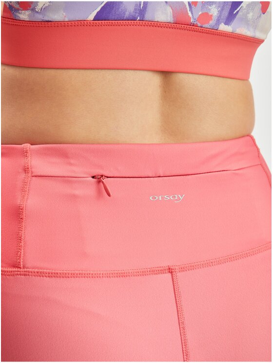 Orsay Orsay Legginsy 195053-268000__S Różowy Regular Fit