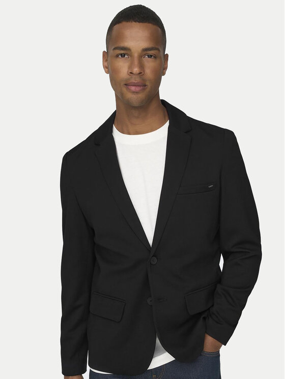 Only & Sons Only & Sons Σακάκι Mark 22025851 Μαύρο Slim Fit