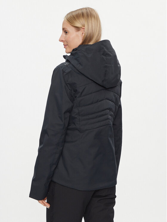 4F 4F Slidinėjimo striukė 4FAW23TTJAF339 Juoda Slim Fit