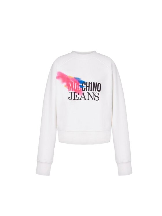 MOSCHINO MOSCHINO Choker 9579740528975 Biały Regular Fit