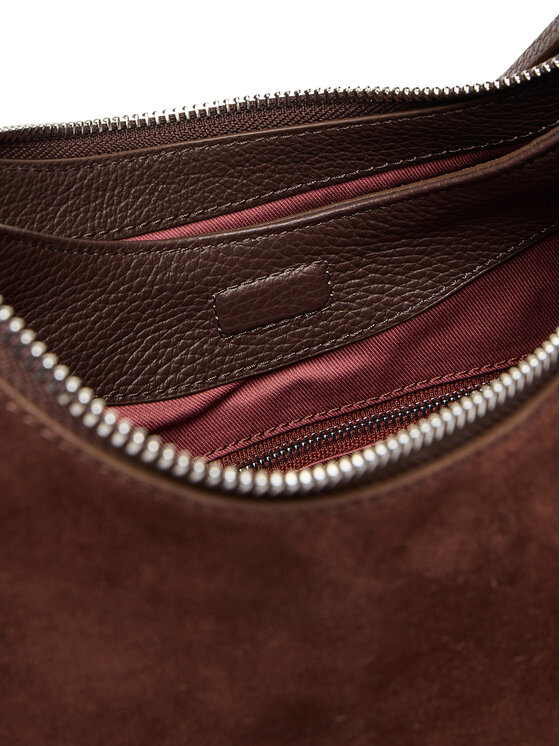 Coccinelle Coccinelle Ročna torba P6P Boheme Suede Bimaterial E1 P6P 13 03 01 Rjava