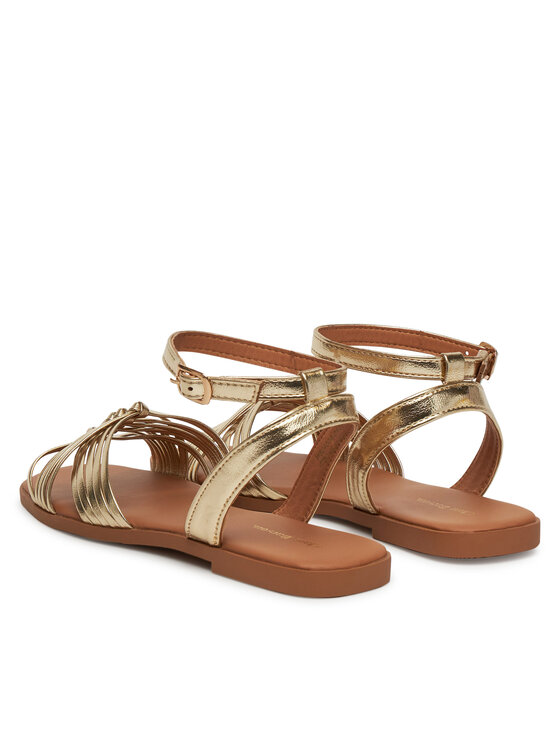 Clara Barson Clara Barson Sandalen WS24006-01 Goldfarben