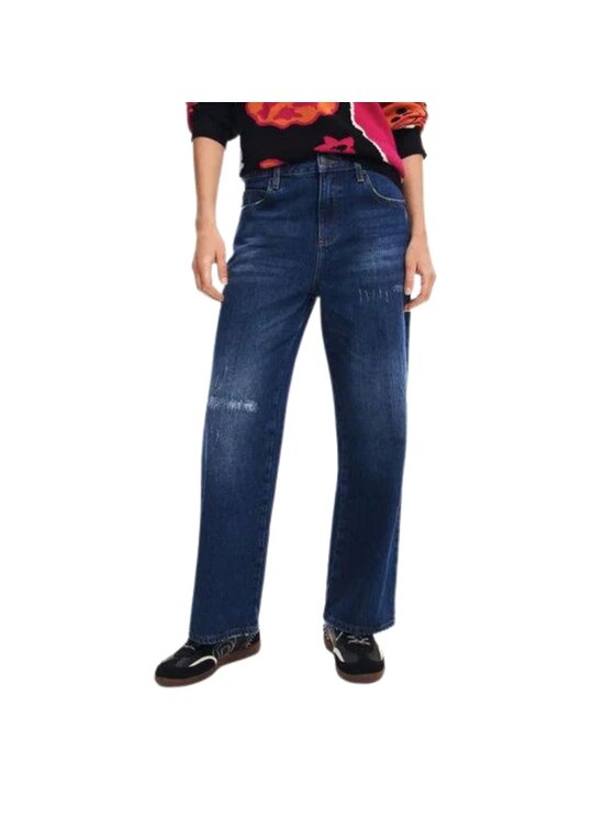 Desigual Desigual Jeansy DENIM_BETH Niebieski Regular Fit