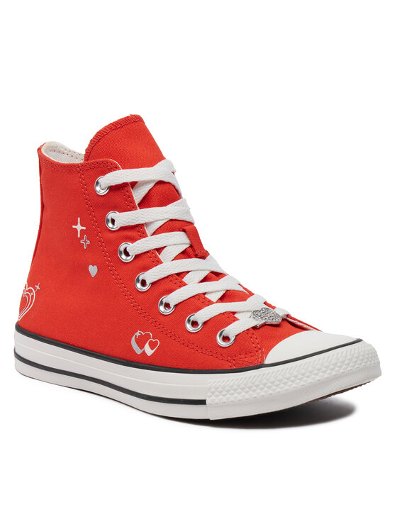 Converse Converse Scarpe da ginnastica Chuck Taylor All Star Y2K Heart A09117C Rosso
