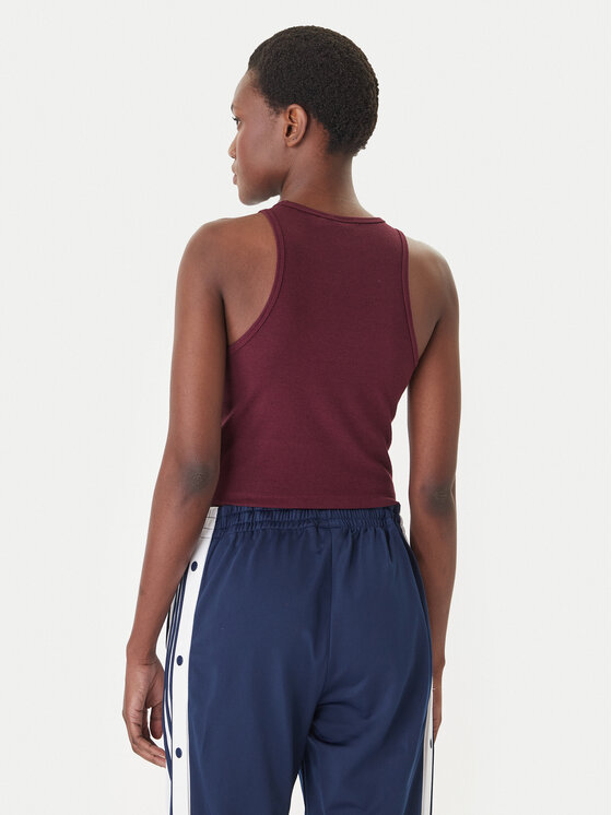 adidas adidas топ Essentials KD3824 Бордо Slim Fit