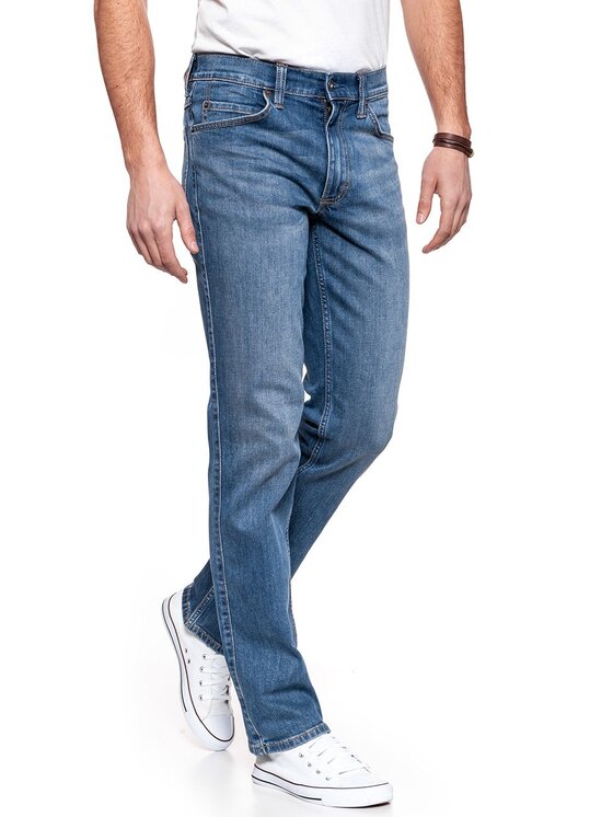 Mustang Mustang Jeansy TRAMPER STRAIGHT Niebieski Straight Fit