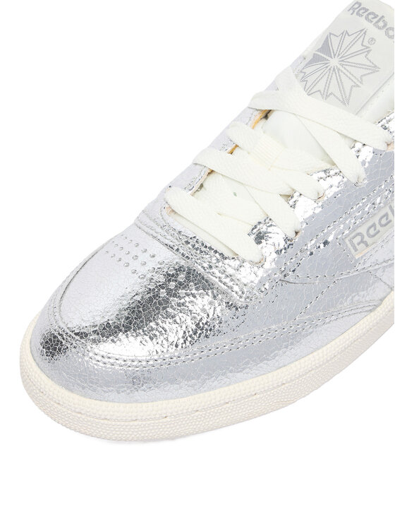 Reebok Reebok Сникърси EOSS-CLUB C 85 100271719 Сребрист