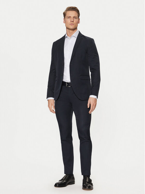BOSS BOSS Koszula 50533039 Biały Slim Fit