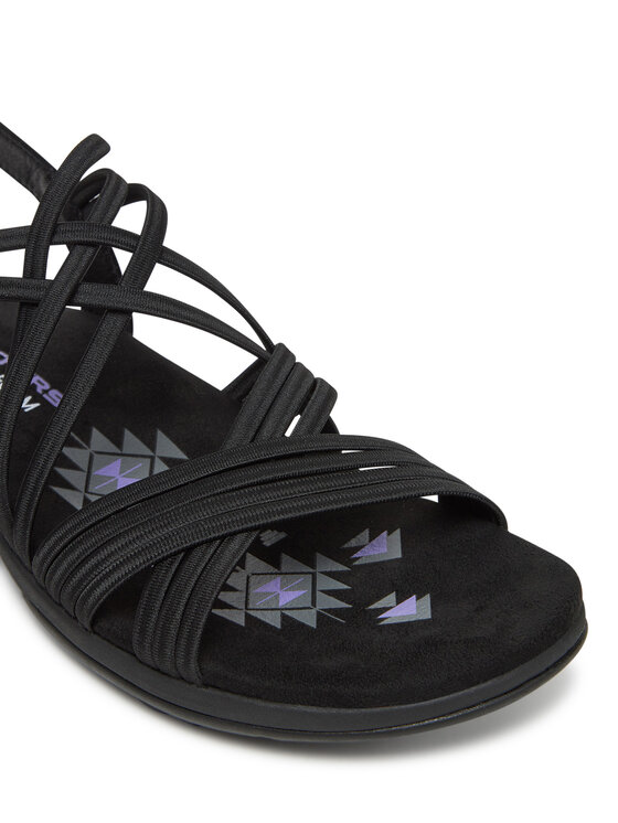 Skechers Skechers Sandały q-fla-345094 Czarny