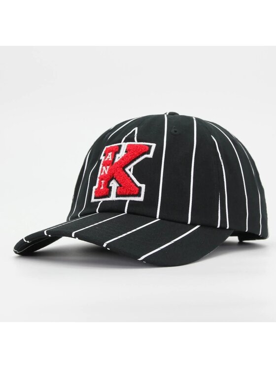 Karl Kani Karl Kani Šiltovka RETRO PATCH PINSTRIPE CAP Čierna