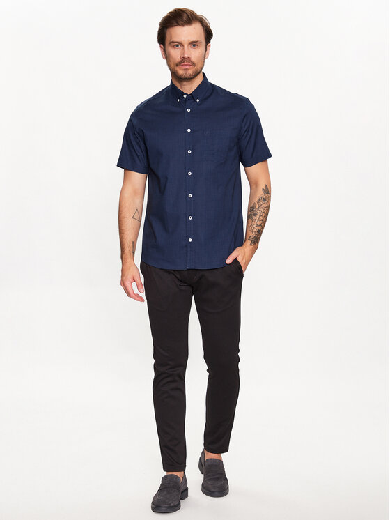 Camicia 9450 38340 Blu scuro Regular Fit