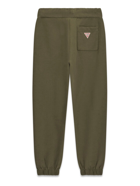 Guess Guess Pantaloni da tuta L6BB13 K8107 Verde Regular Fit