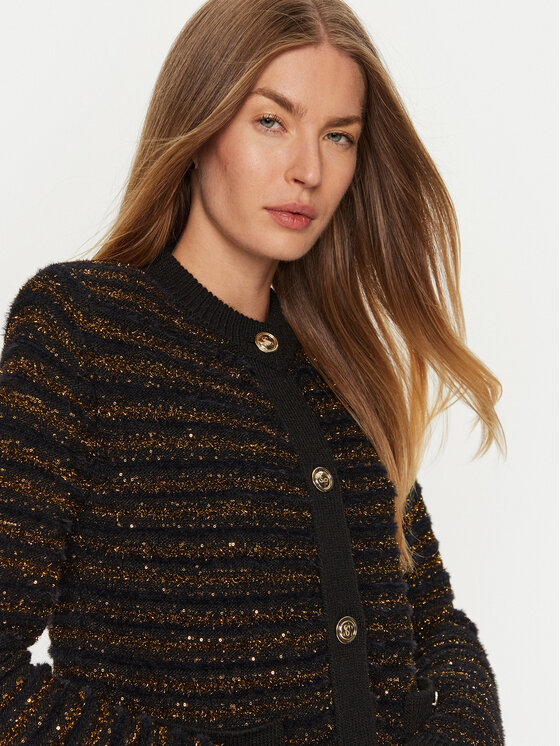 Simona Corsellini Simona Corsellini Marynarka A24CPGIO02 Czarny Regular Fit