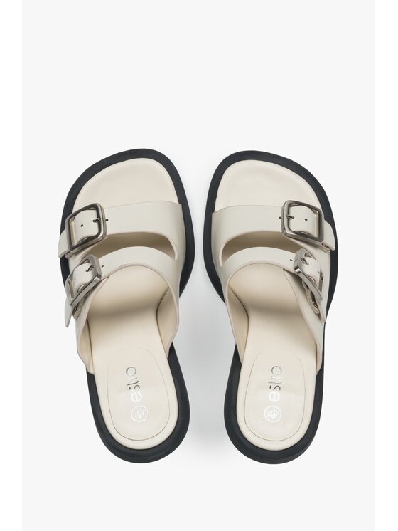 Estro Estro Παντόφλες ER00112693 Λευκό