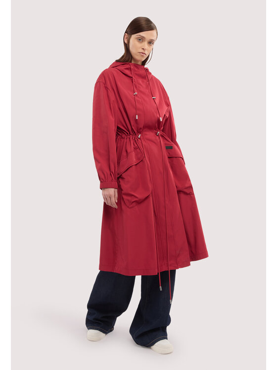 Trussardi Trussardi Cappotto invernale R121A000741N036 Rosso Regular Fit