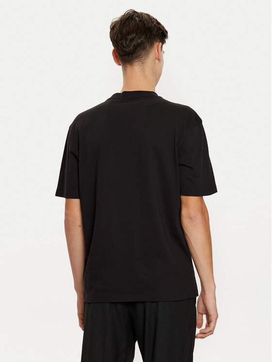 HUGO Hugo T-krekls Dugojelly 50524831 Melns Relaxed Fit