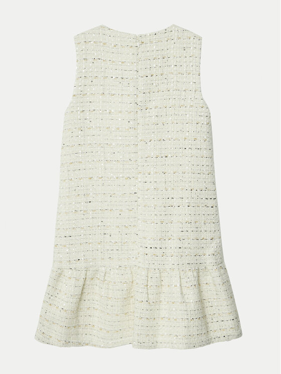Guess Guess Rochie de zi J5RK05 WGXO0 Écru Regular Fit