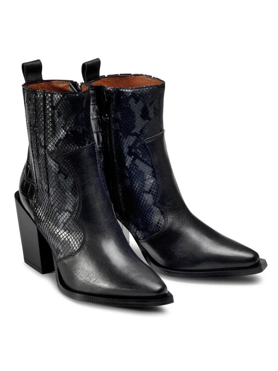 Solo Femme Solo Femme Botki 91606-13-D55/L21-13-00 Czarny