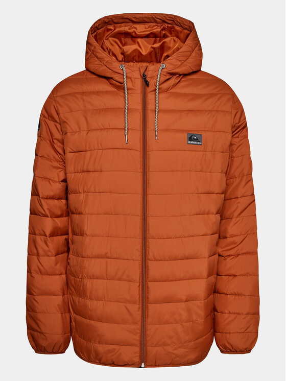 Quiksilver Quiksilver Μπουφάν μεταβατικό Scaly Hood Jckt EQYJK04008 Πορτοκαλί Regular Fit