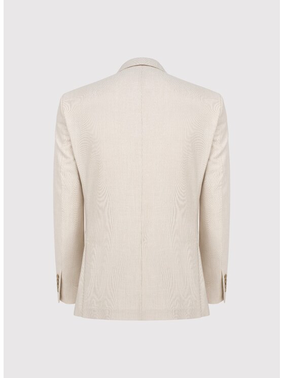 Pako Lorente Pako Lorente Marynarka P25SF-3G-023 Beżowy Slim Fit