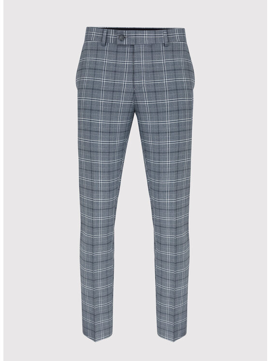Pako Lorente Pako Lorente Spodnie garniturowe P23SF-6G-031 Szary Slim Fit