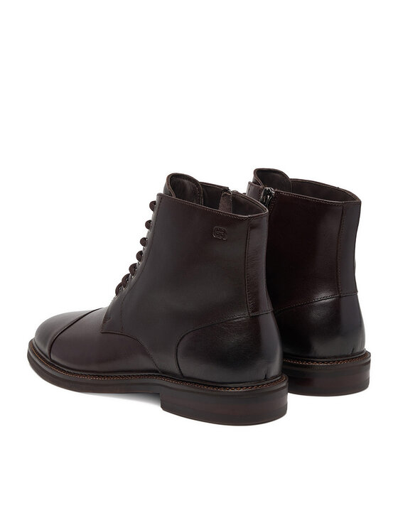 GINO ROSSI GINO ROSSI Schnürschuhe EO-VIVO-01 Dunkelbraun