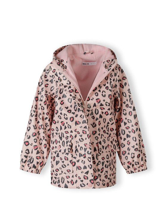 minoti minoti Kurtka przeciwdeszczowa C5506 Różowy Regular Fit