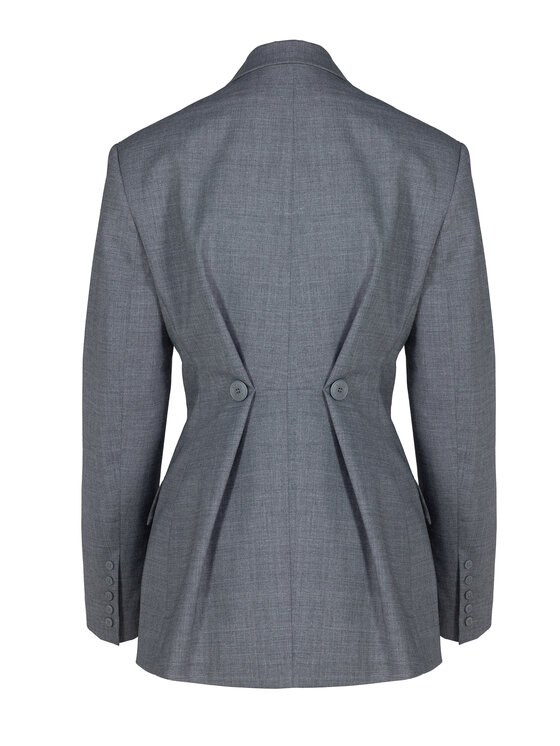 BENU BENU Marynarka AW25 Szary Regular Fit