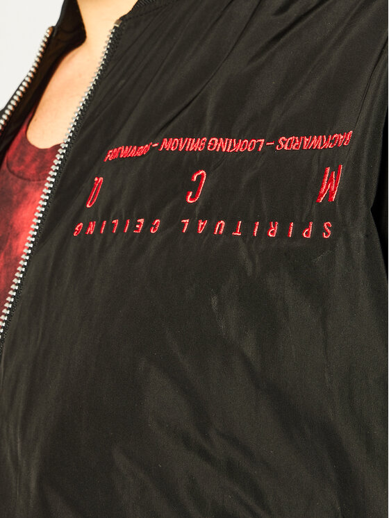 MCQ Alexander McQueen MCQ Alexander McQueen Μπόμπερ μπουφάν 547859 ROQ17 1000 Μαύρο Regular Fit