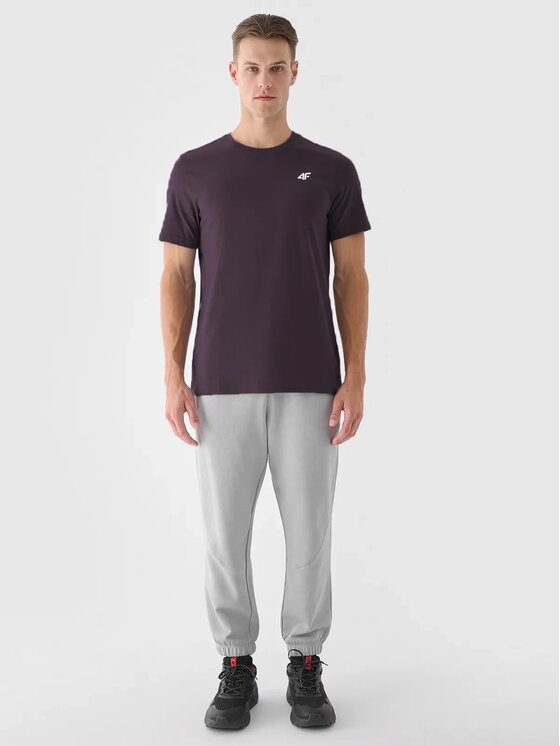 4F 4F T-Shirt 4FWSS26TTSHM4484-50S Μωβ Regular Fit