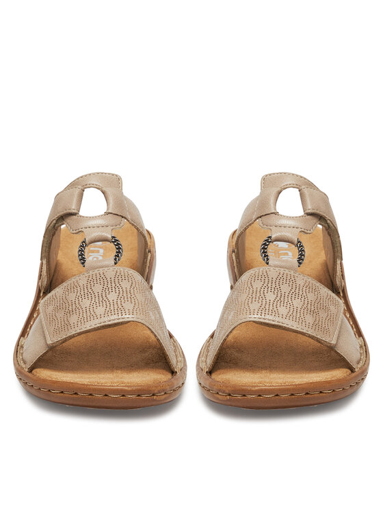 Rieker Rieker Pantoletten 60885-62 Beige