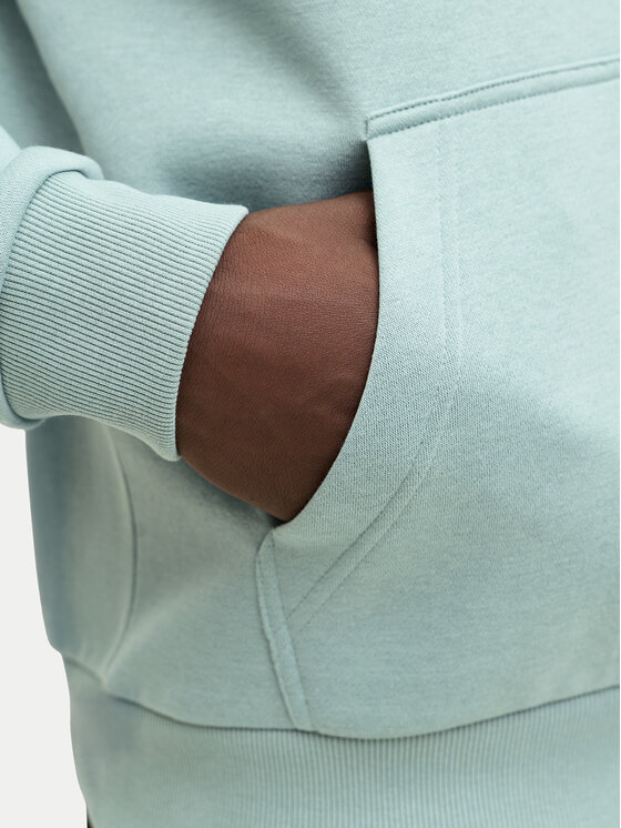 Jack & Jones Jack & Jones Džemperis ar kapuci Bradley 12249340 Tirkīzs Relaxed Fit