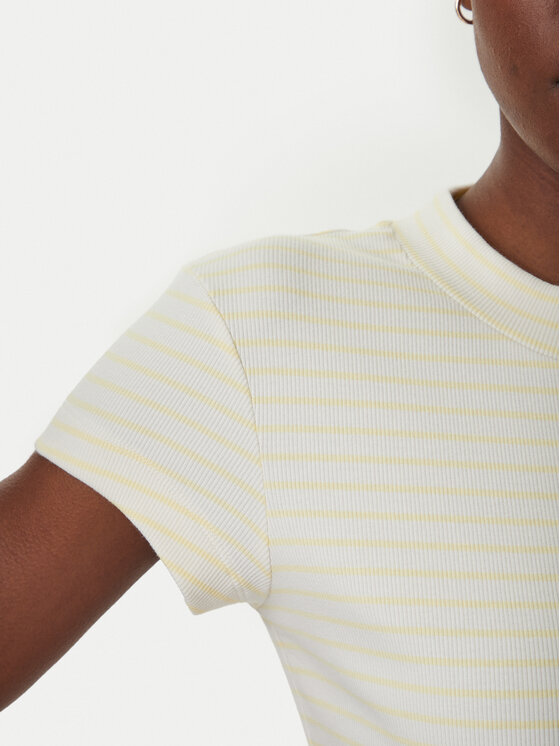 Calvin Klein Jeans Calvin Klein Jeans T-särk LV047F833G Kollane Slim Fit