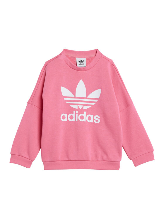 adidas adidas Set majica dugih rukava i leggins JY1109 Ružičasta Flared Fit