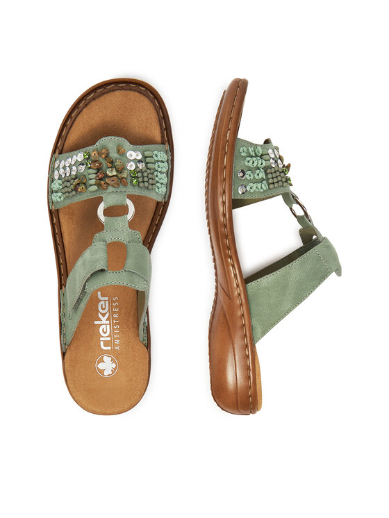 Rieker Rieker Şlapi 60814-52 Verde