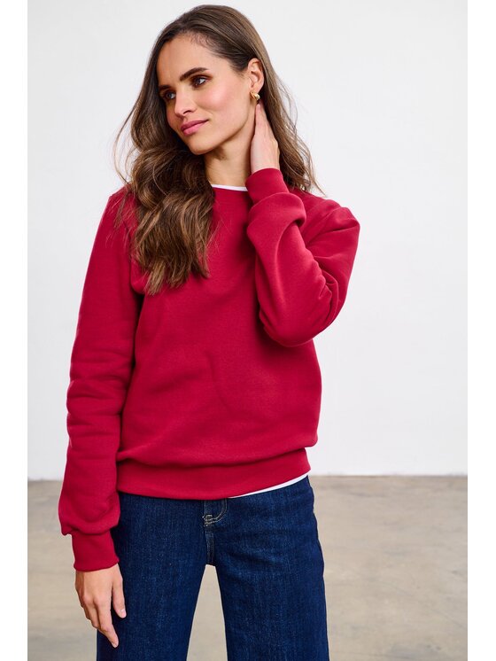 NAOKO NAOKO Bluza Jingle Ladies Czerwony Reglan Fit