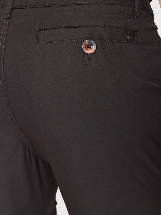 Regatta Regatta Шорти з тканини Cobain RMJ252 Чорний Regular Fit