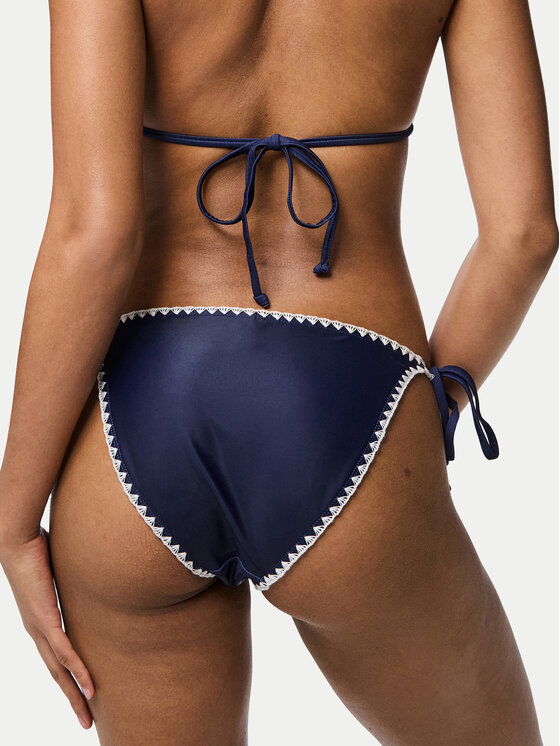 Pieces Pieces Bikini partea de jos Luva 17156771 Bleumarin