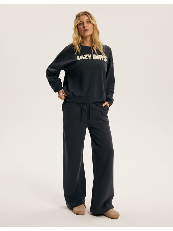 Esotiq Esotiq Bluza 43974 Szary Regular Fit