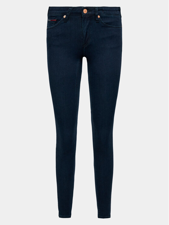 Tommy Jeans Tommy Jeans Blugi Sophie DW0DW09210 Bleumarin Skinny Fit
