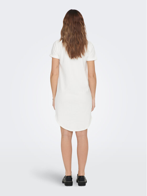 JDY JDY Sukienka codzienna Ivy 15174793 Biały Regular Fit