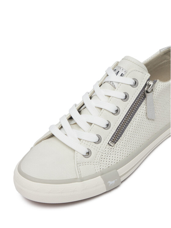 Mustang Mustang Sneakers aus Stoff 1146-316 Weiß