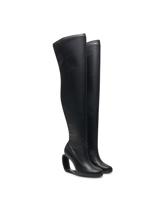 United Nude United Nude Visoki Škornji Mobius Long Boot Hi II 10751849177 Črna