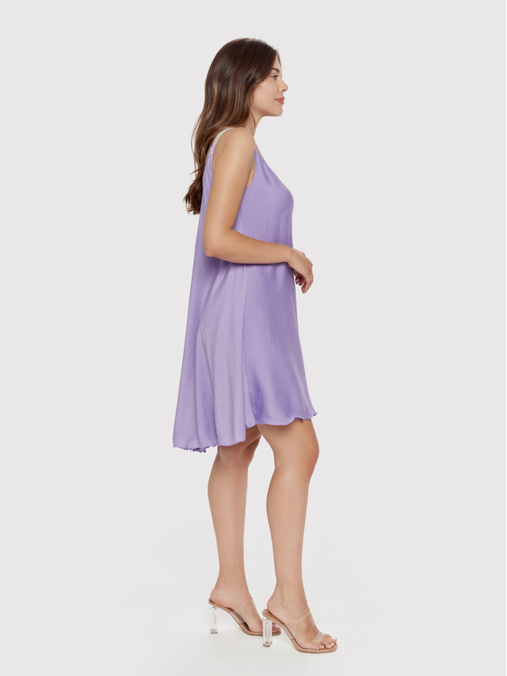 Dress Point Dress Point Sukienka codzienna Lilac Dress Fioletowy Oversize
