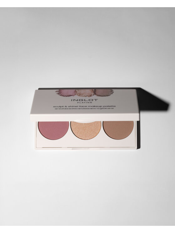 INGLOT INGLOT Sculpt & Shine! Playinn Paleta do konturowania twarzy