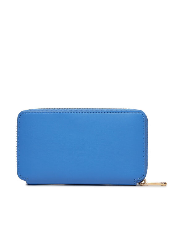 Tommy Hilfiger Tommy Hilfiger Portafoglio grande da donna Iconic Tommy Large Za AW0AW16009 Blu