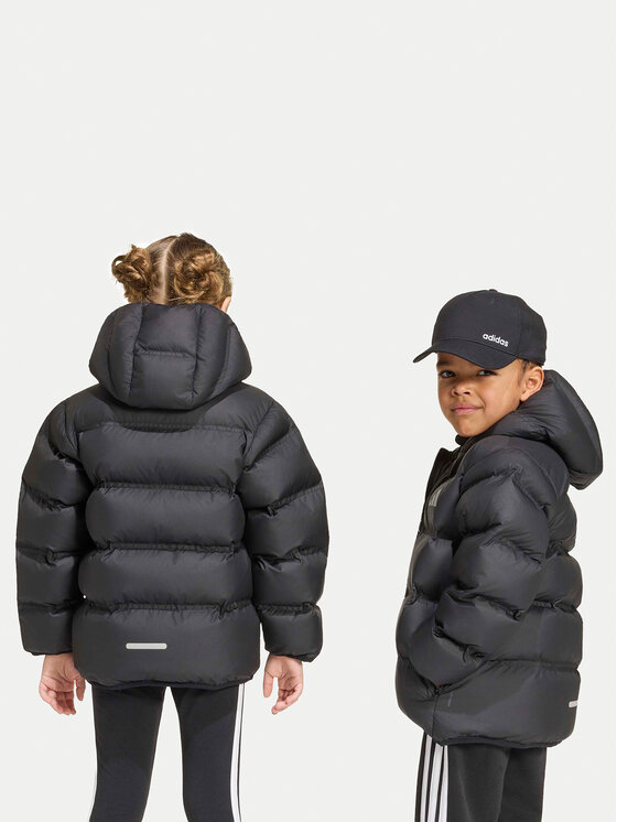 adidas adidas Zimska jakna Synthetic Down KH0198 Crna Regular Fit
